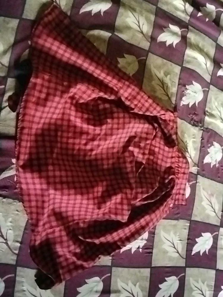 Red Checked Shirt