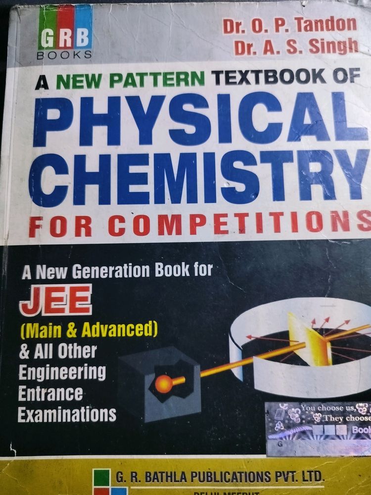 Jee Mains &amp; Advanced Physical Chemistry GRB Books