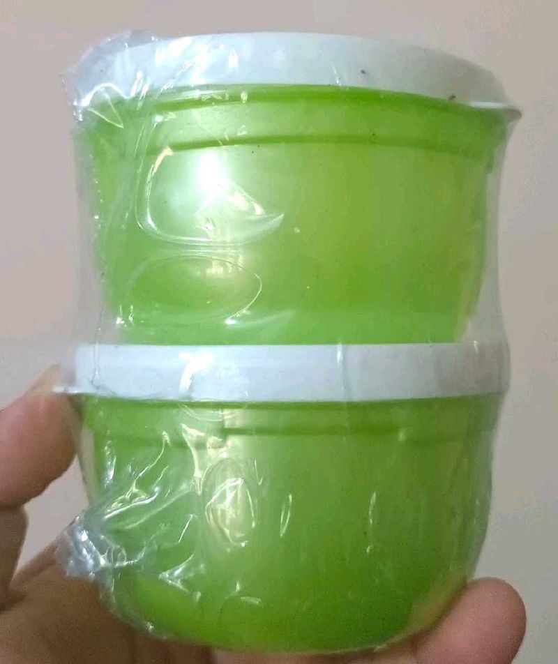 New Unused Little Containers - Set Of 2