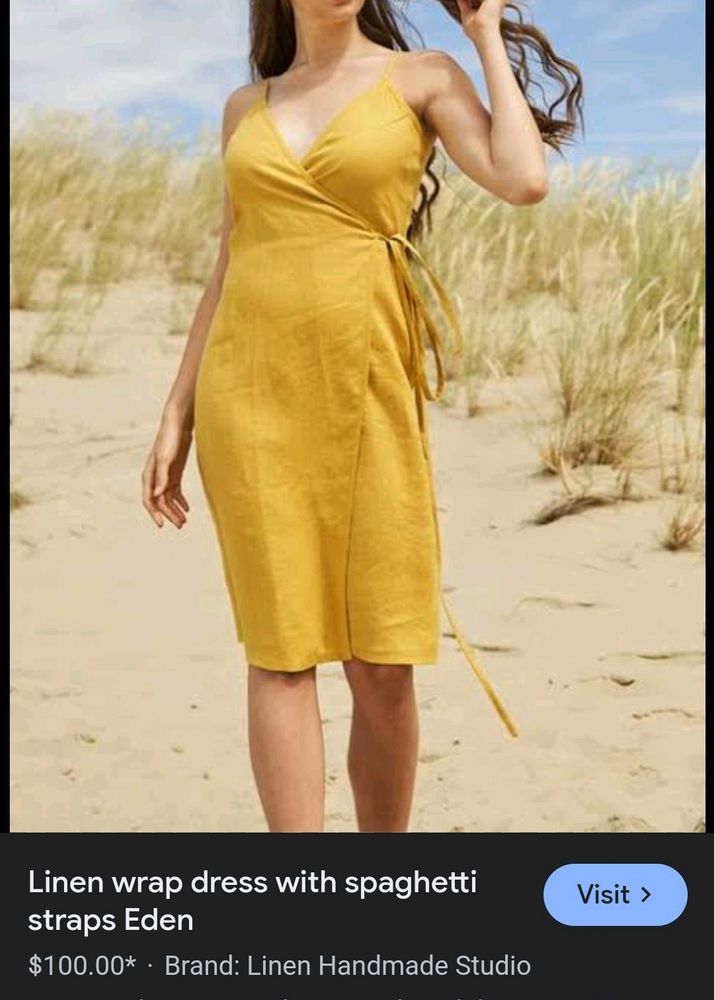 Piniterest Inspired Linen Dress