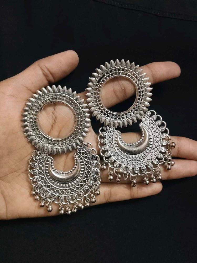 Silver Hoop Earrings