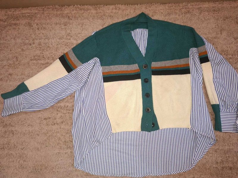 Unique Layered Cardigan