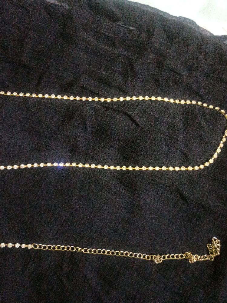 Full Stone Work Waist Chain For Saree And Dress