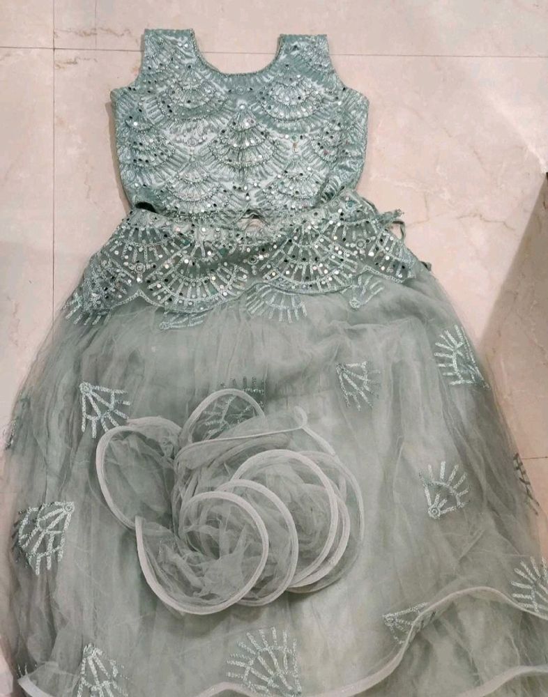 Frill Lehenga