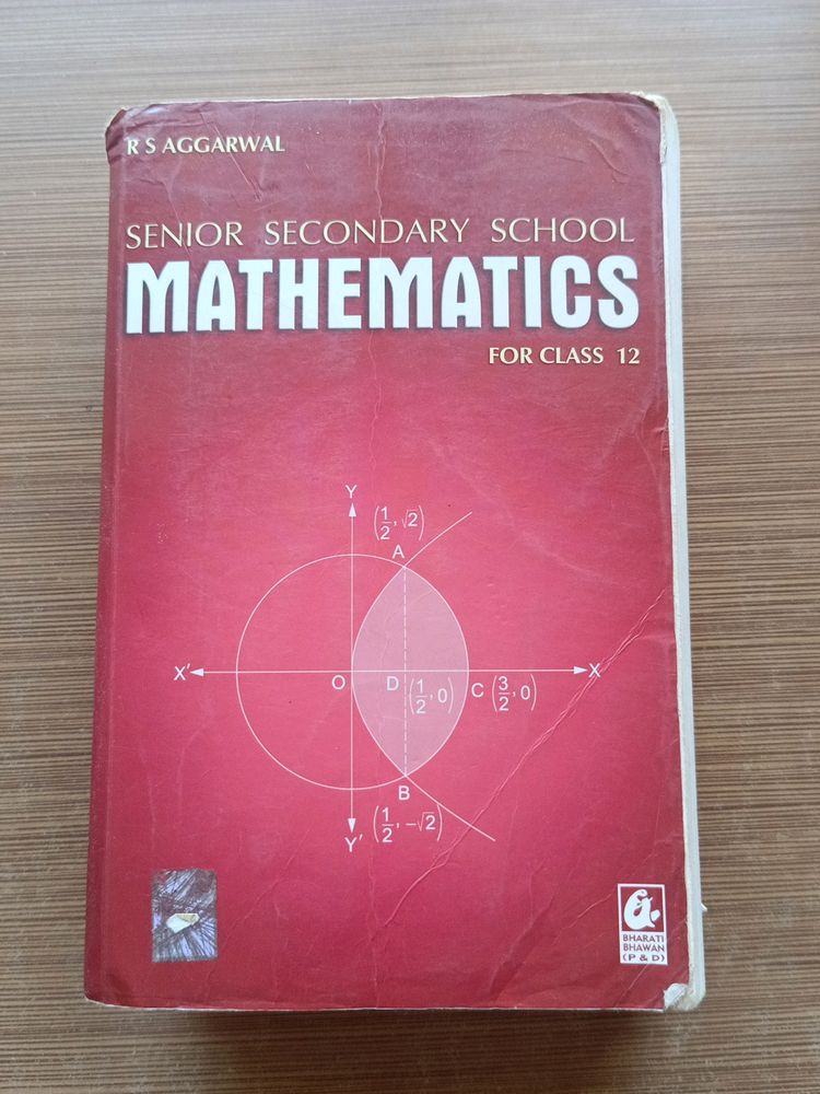 R S AGGARWAL MATHEMATICS FOR CLASS 12