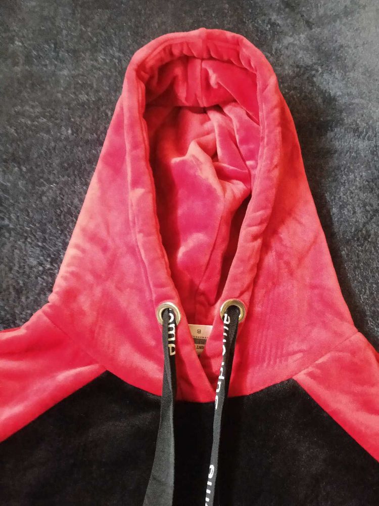 Red &amp; Black Pullover Hoodie