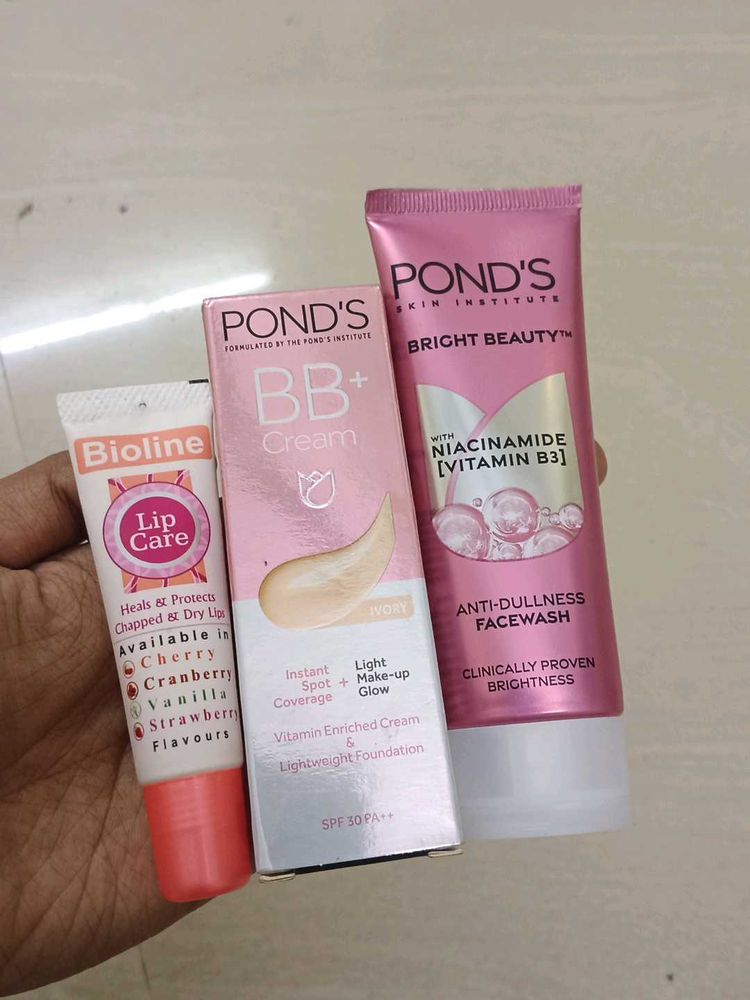 Pond&#39;s BB Cream &amp; Facewash + Lip Care