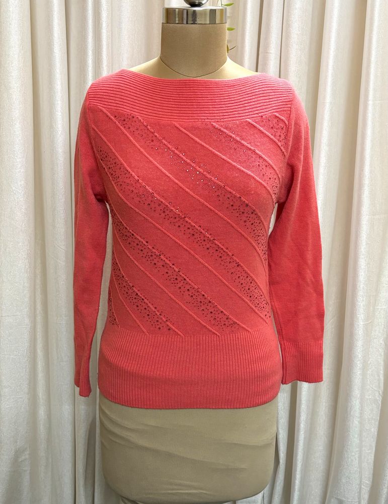 Coral Stone Work Sweater( Women&#39;s)