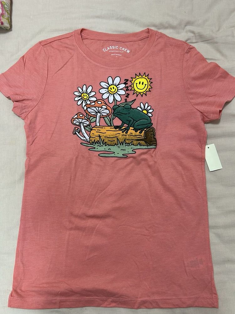 Cute Frog Graphic Tee