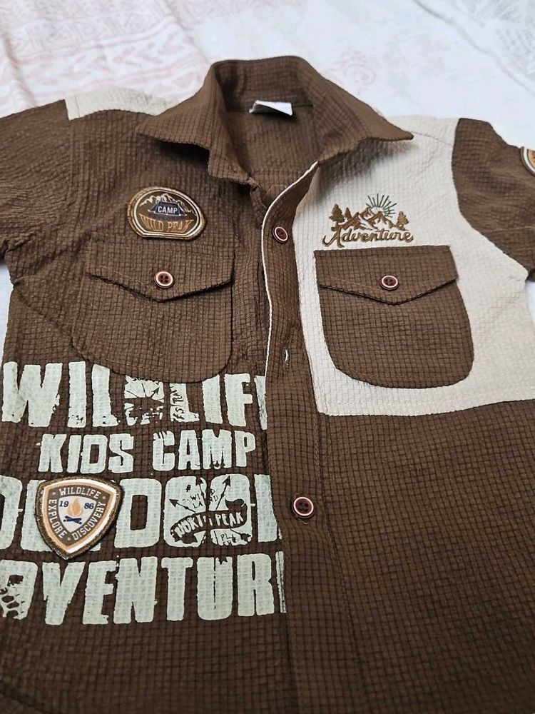 Kids Adventure Camp Shirt