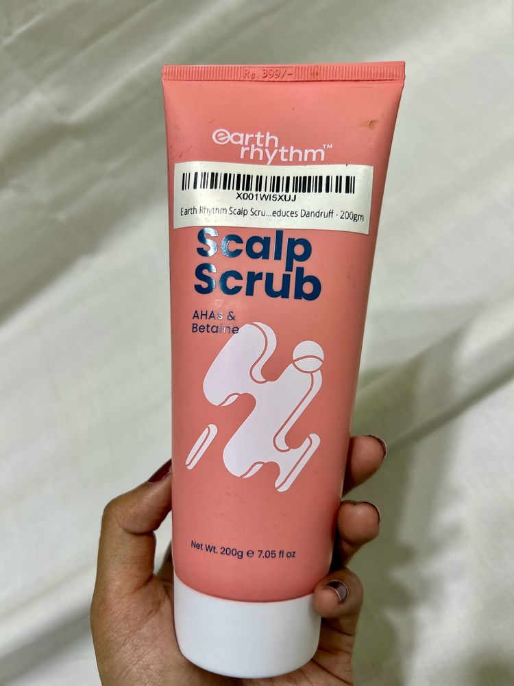 Earth Rhythm AHA bHA Scalp Scrub 200g