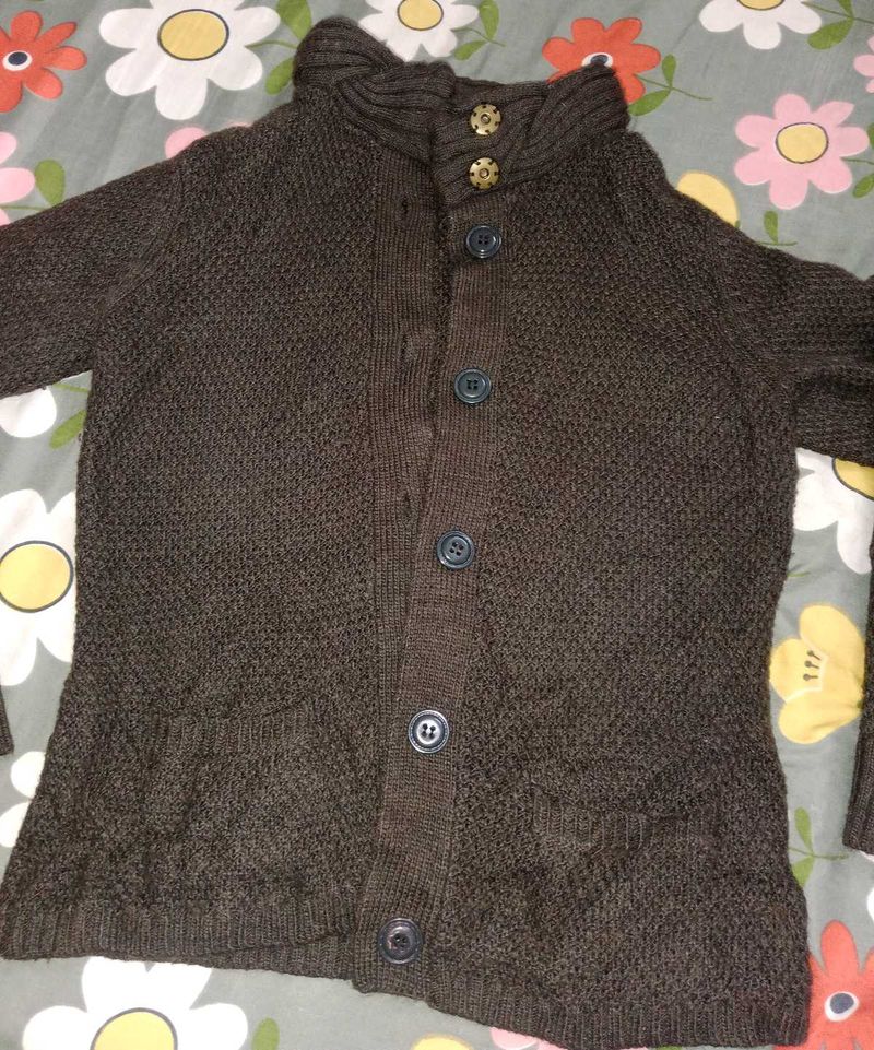 Korean Brown Sweater