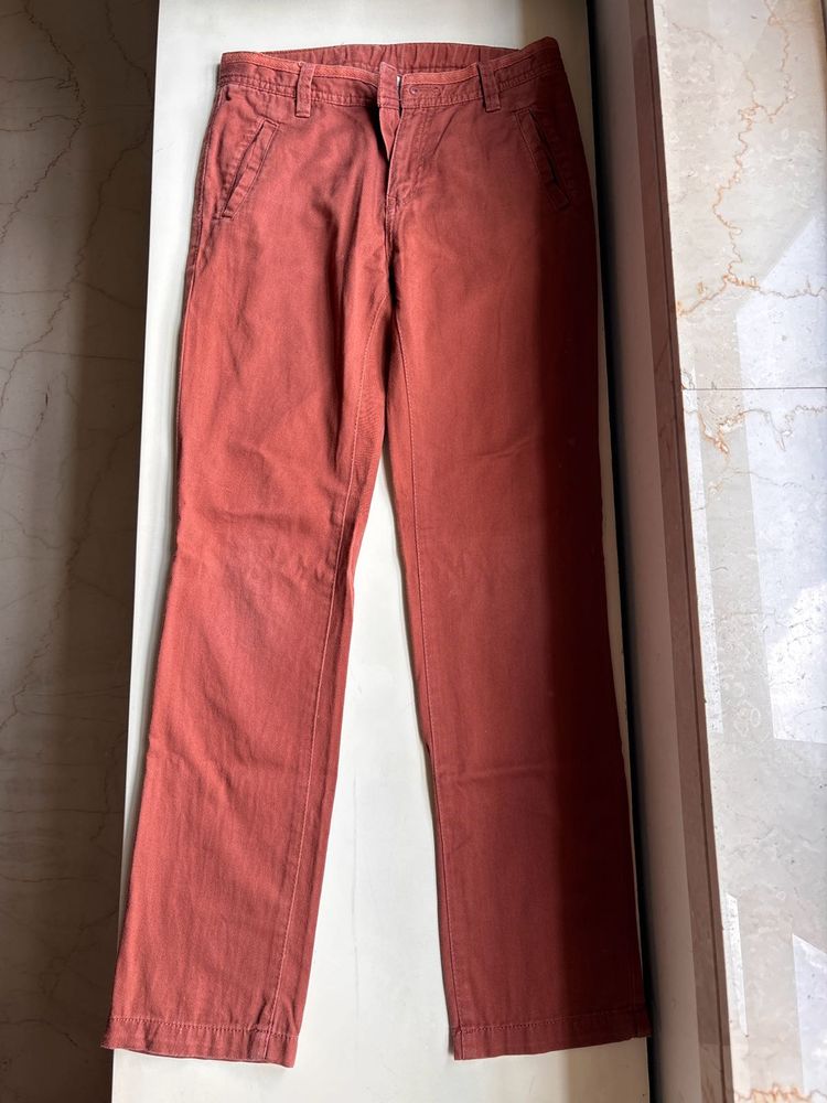 Casual Rust Colored Pants