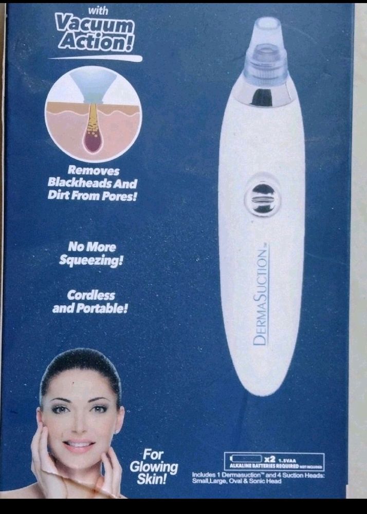 Combo Of Dermasuction &amp; Flawless Facial Hair Remov