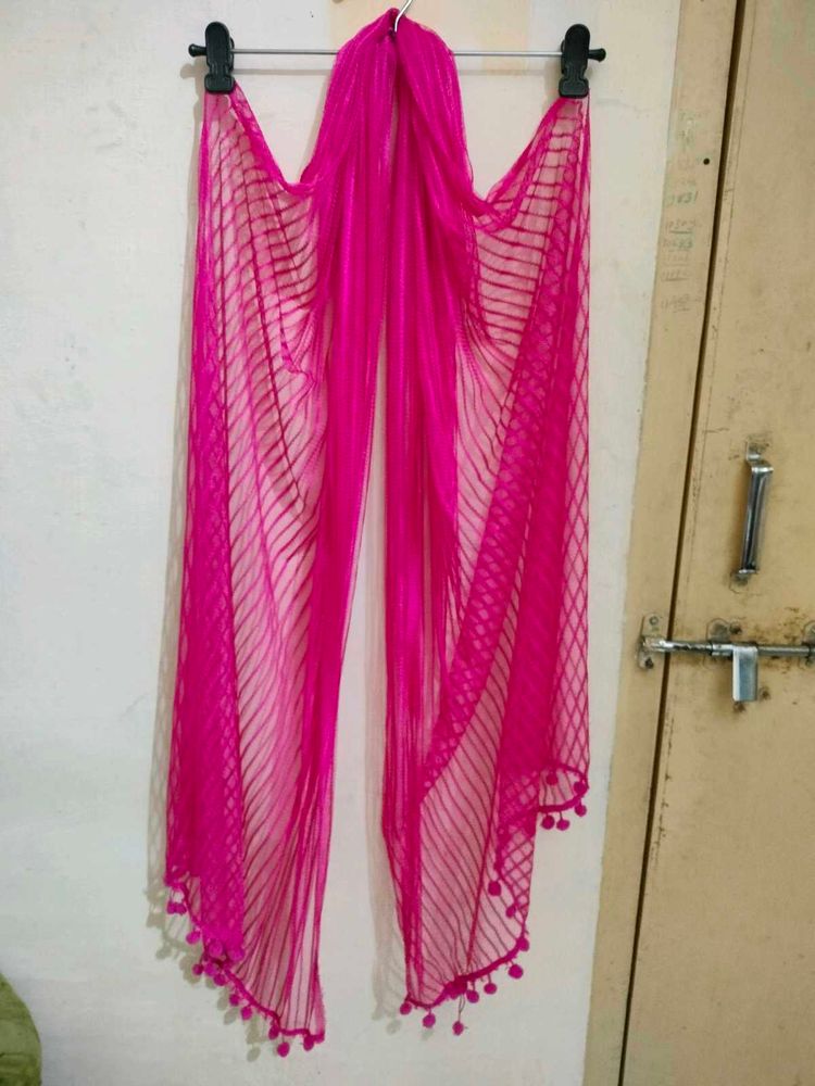 Pink Dupatta