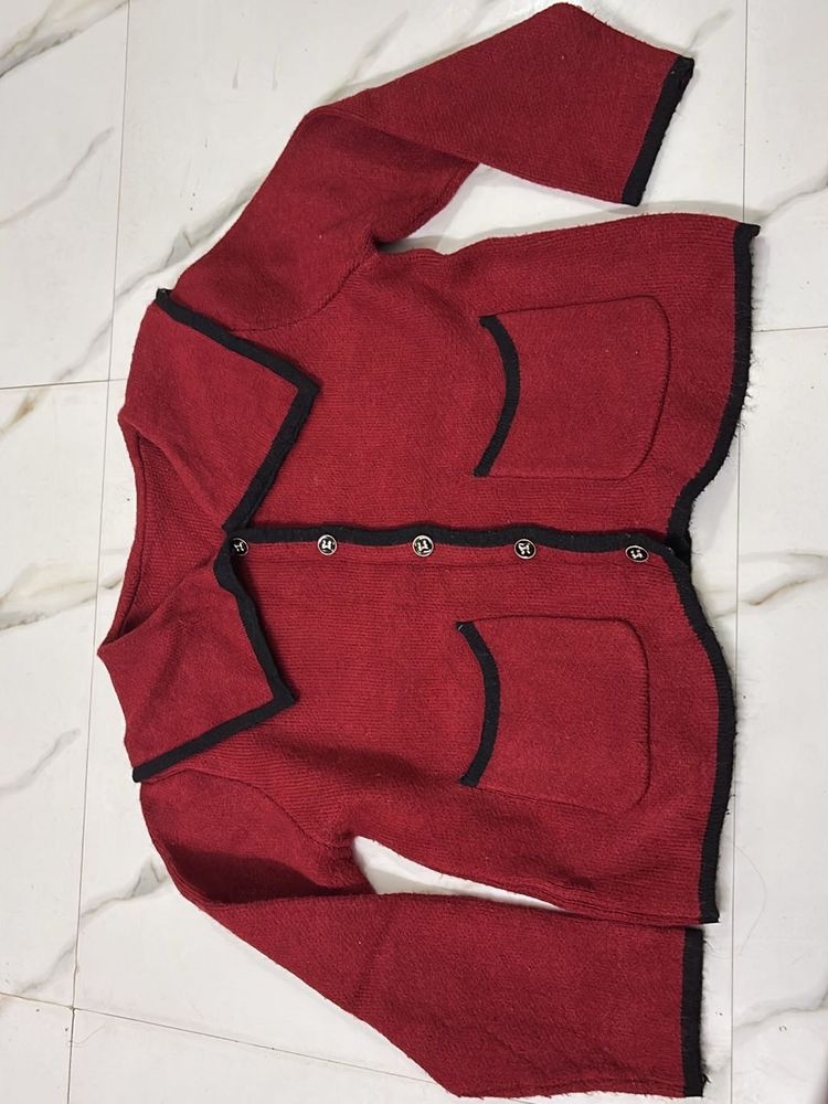 Red Cardigan