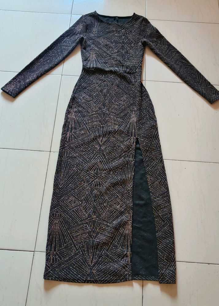 Geometric Print Bodycon Dress