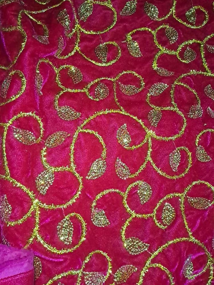 Pink 2 And Half Meter Velvet