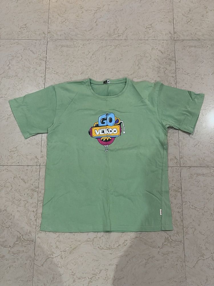 Go Weirdo Graphic Oversized Tee