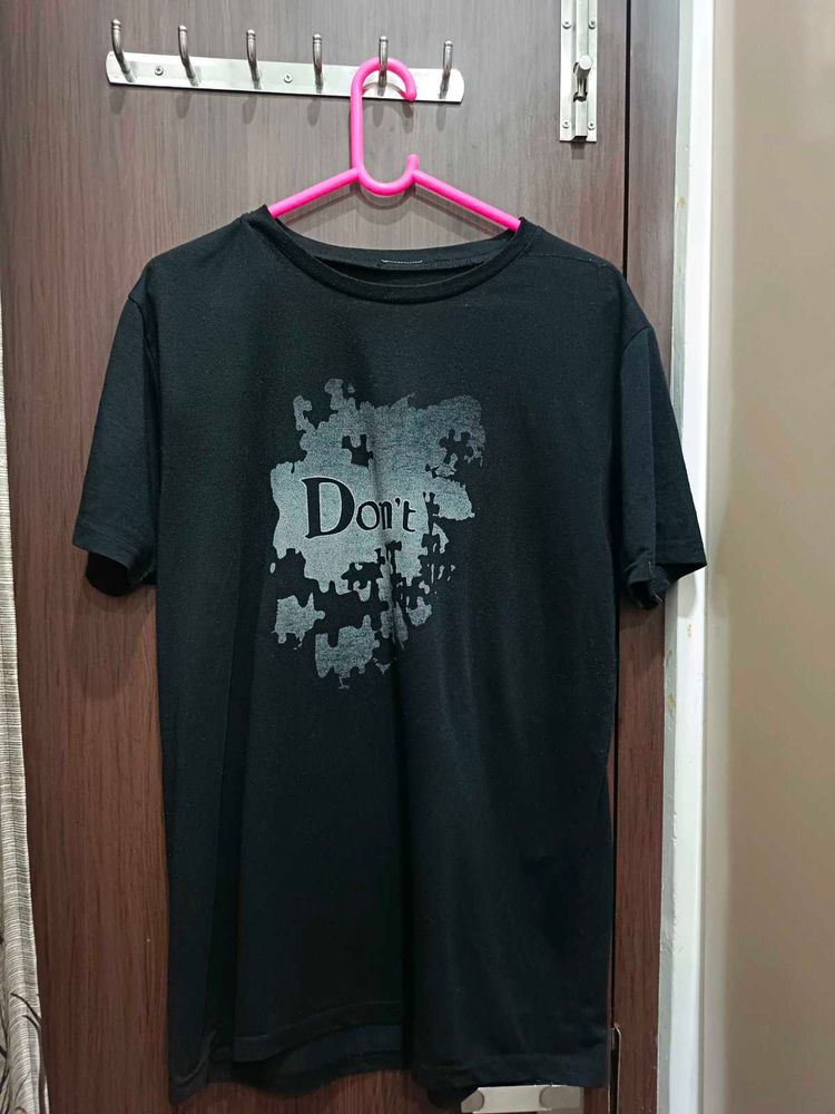 Black Graphic Tee