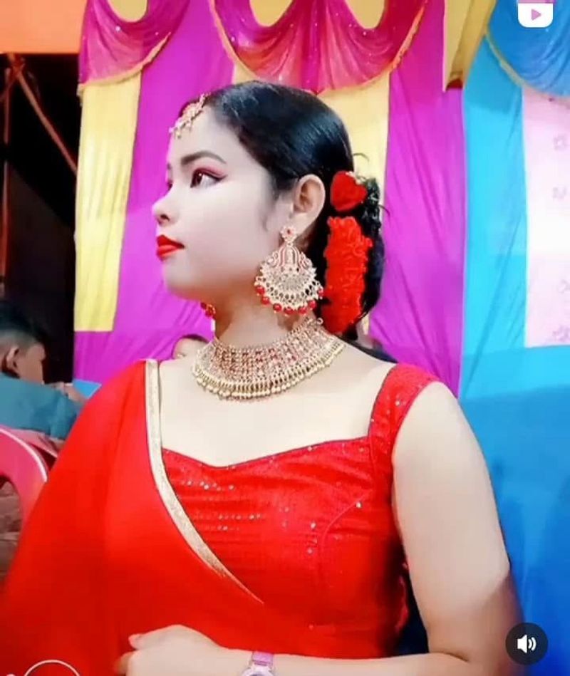 Red Saree With Blause❤