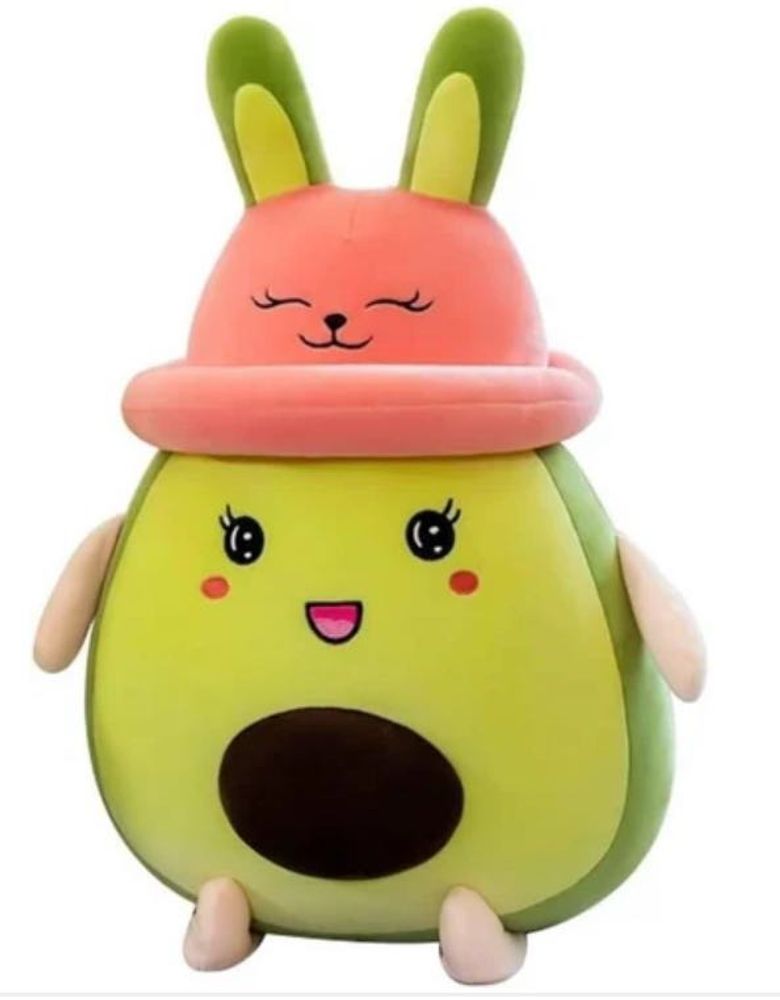 Avocado Bunny Plush Toy