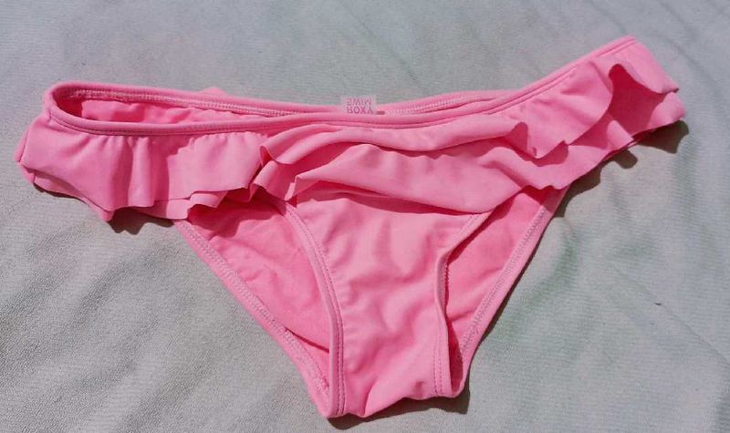 pink bikini bottom