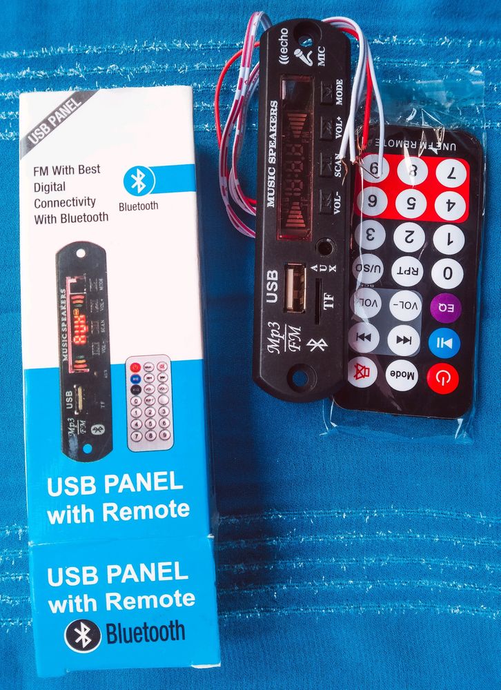 📼Fully New USB.MP3(Mini-Applifayar)with Remote.