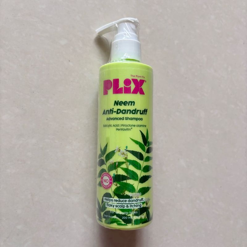 PLIX Neem Anti-Dandruff Advanced Shampoo - 200ml