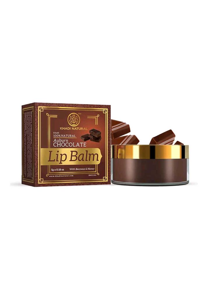 Khadi Natural Auburn Chocolate Lip Balm 🍫💋