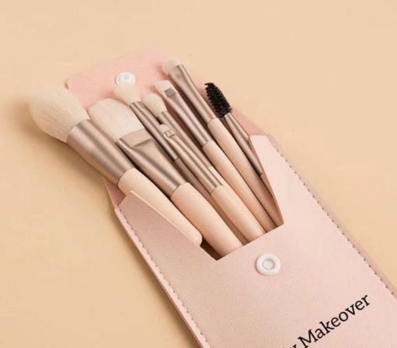 Makeup Brush Set with Pouch