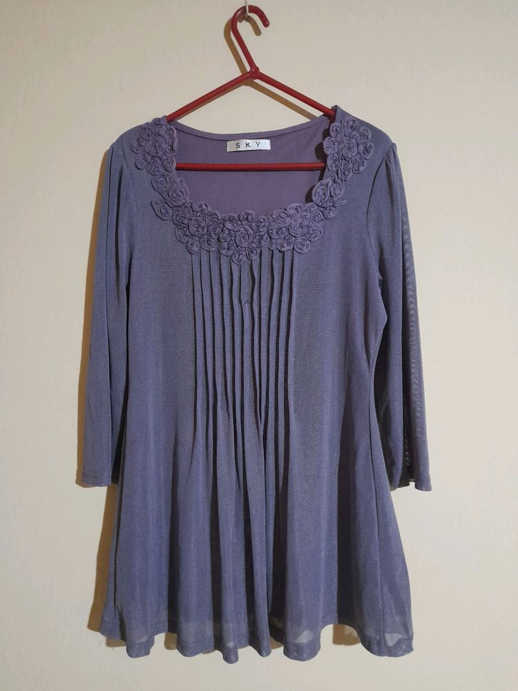 Lavender Net Tops