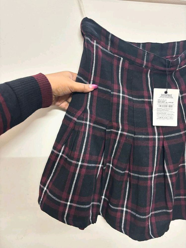 Rachel Green - Plaid Skirt (New) 🥰