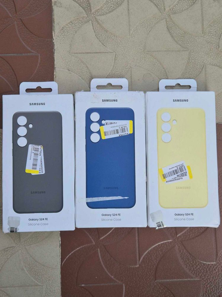Samsung Galaxy S24 FE Official Silicone ALL 3 Case