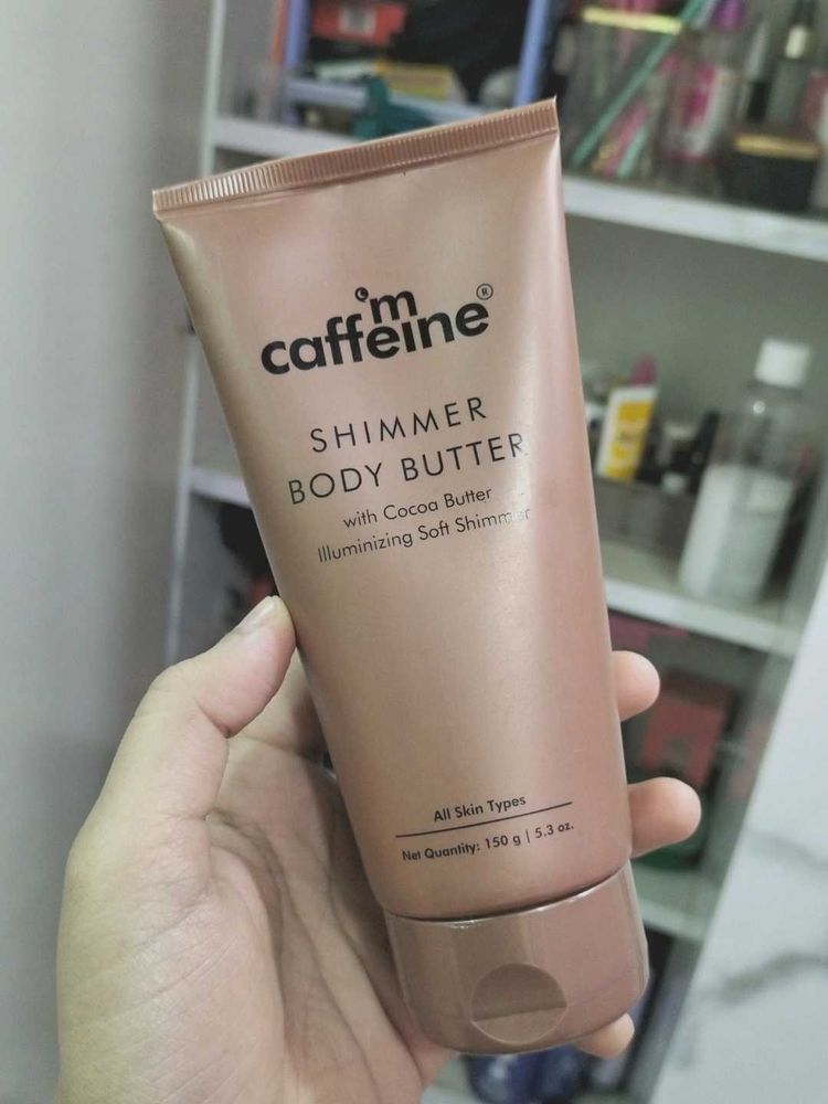 mCaffeine Shimmer Body Butter