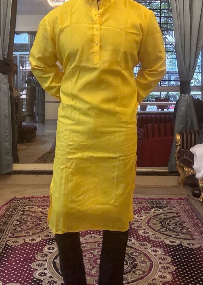 Yellow Kurta
