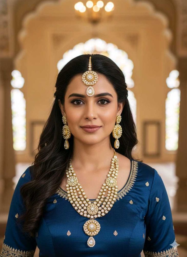 Elegant Indian Bridal Jewelry Set