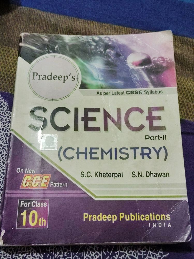 Pradeep&#39;s Chemistry Book For Class 10th