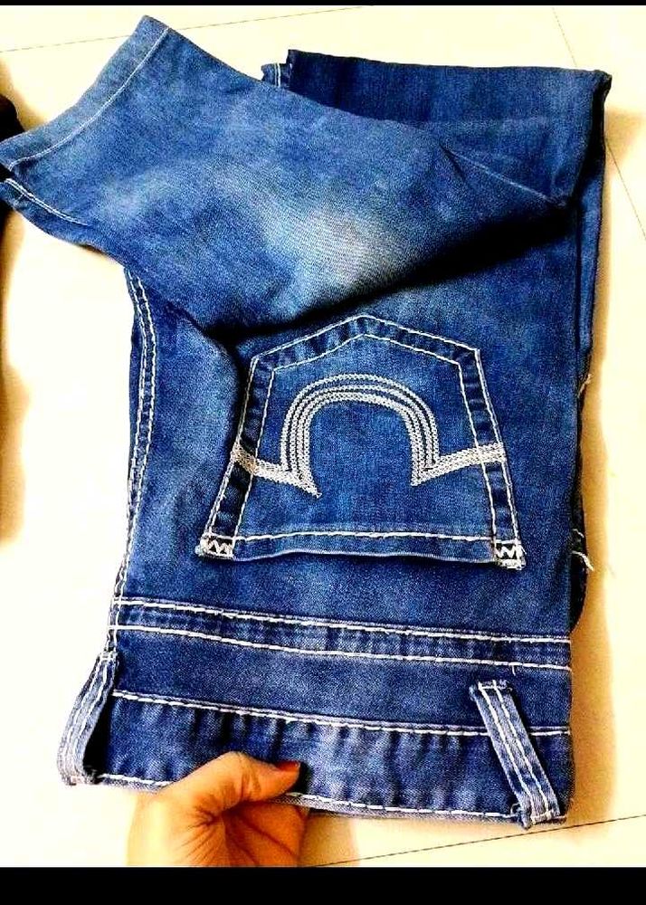 Stylish Blue Denim Jeans