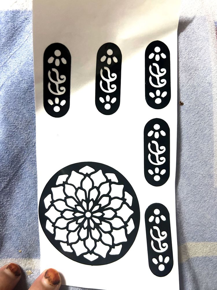 Henna Tattoo Stencils