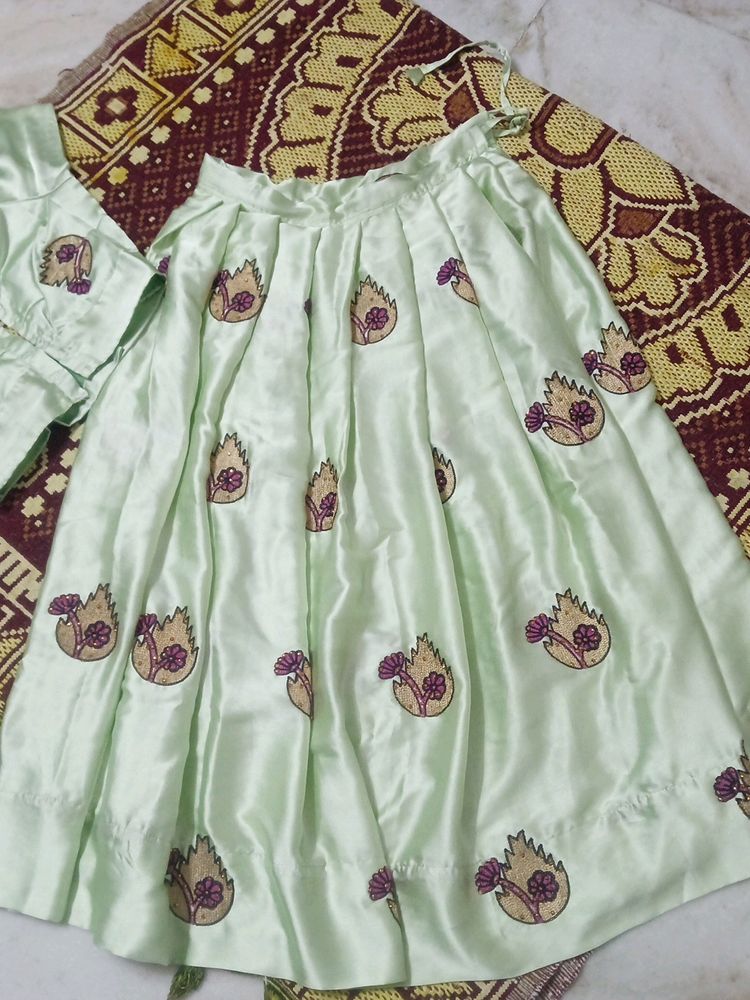 Lehenga Choli Anguri Colour