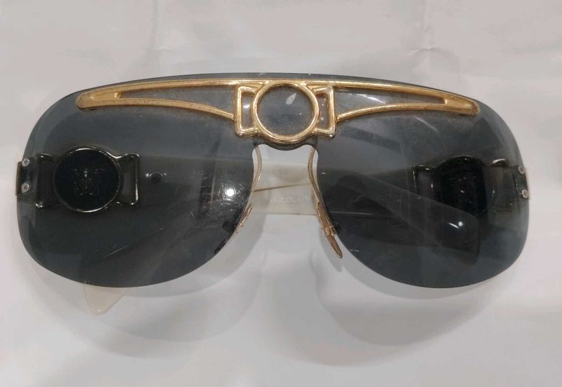 Vintage Royal Black And White Sunglasses