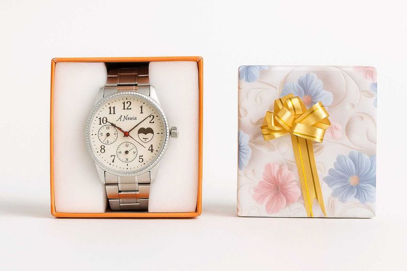 Elegant Silver Wristwatch