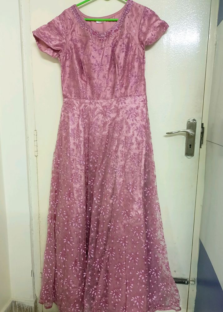 Ethnic Bridal Pink Gown 🌷💖