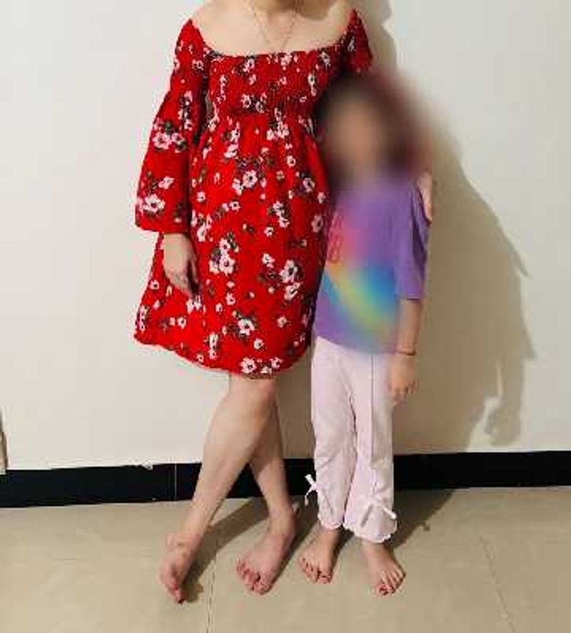 Red Floral Off-Shoulder Dress For women