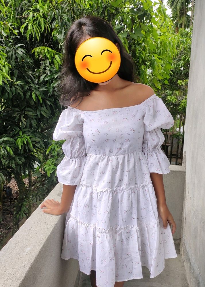 Beautiful Printed Day Dress
