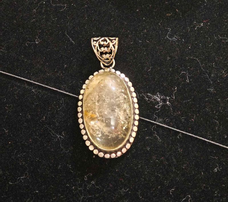 Citrine Gemstone Pendant