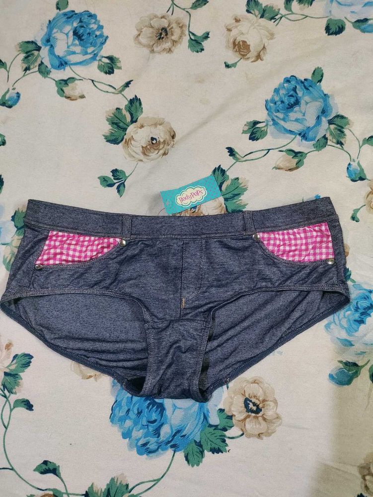 Body Pops Denim &amp; Gingham Panties