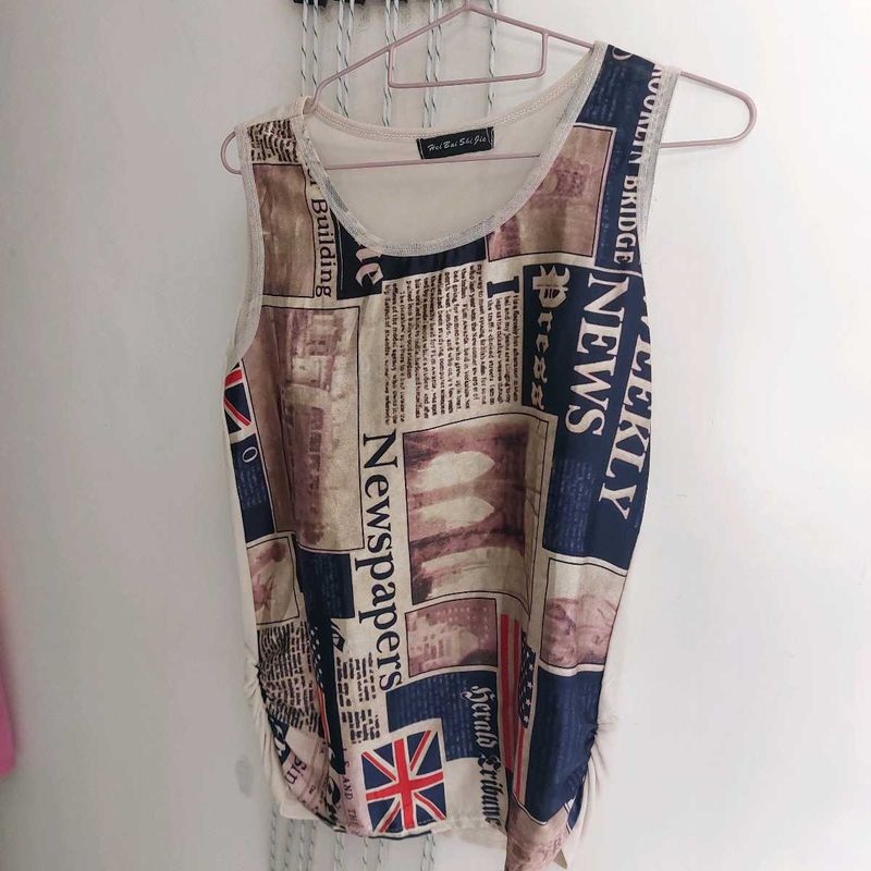 newspaper print top