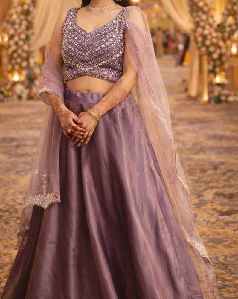 Gorgeous Purple Lehenga Choli Set